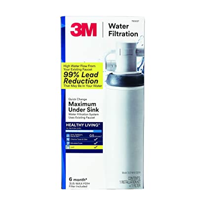 3US-MAX-S01H:  3M Single-Stage Under Sink Water Filtration System