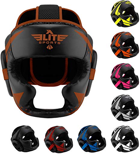 Elite Sports MMA Sparring Boxing Head Gear