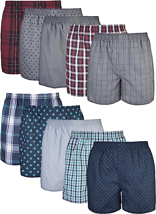 Gildan Men's Underwear Boxers, Multipack