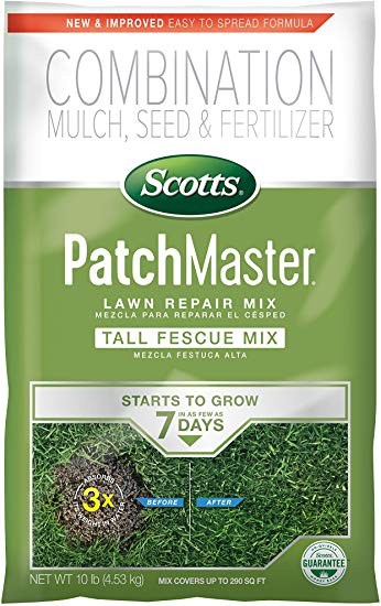 Scotts 14901 PatchMaster Lawn Repair Tall Fescue Mix-290 sq. ft, 10 LB