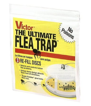Victor M231 Ultimate Flea Trap Refills 3 Per Pack