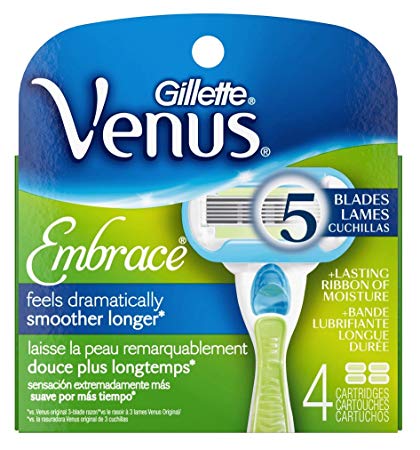 Gillette Venus Embrace Refill Cartridges-4 ct, 2 pk