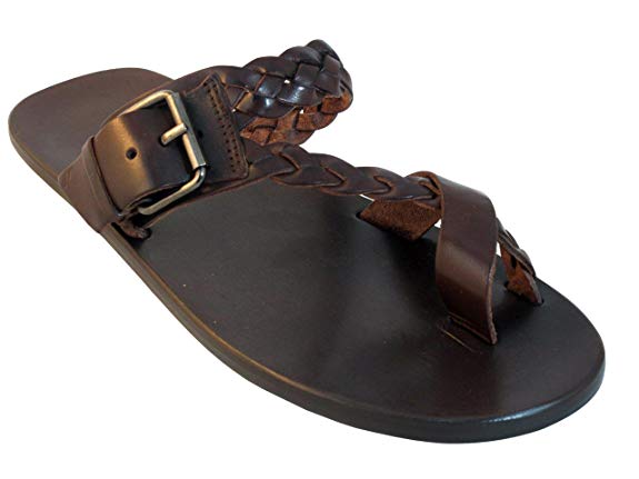 Davinci 1432 Italian Leather push In Toe Sandal