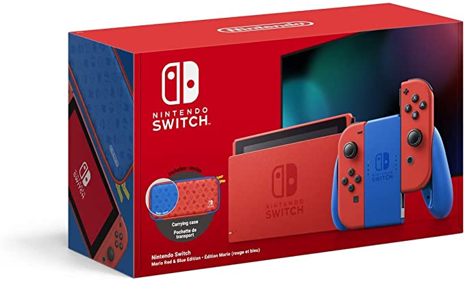 Nintendo Switch (Mario Red & Blue Edition)