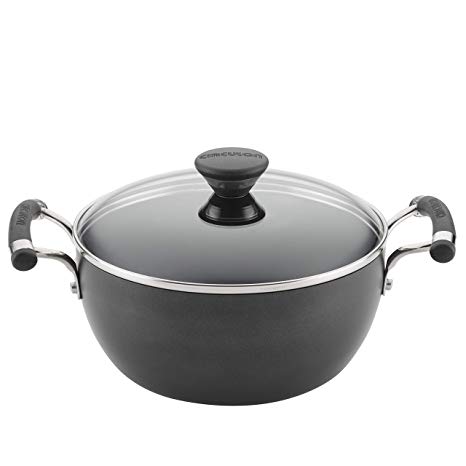 Circulon Acclaim Hard-Anodized Nonstick 4.5-Quart Covered Casserole