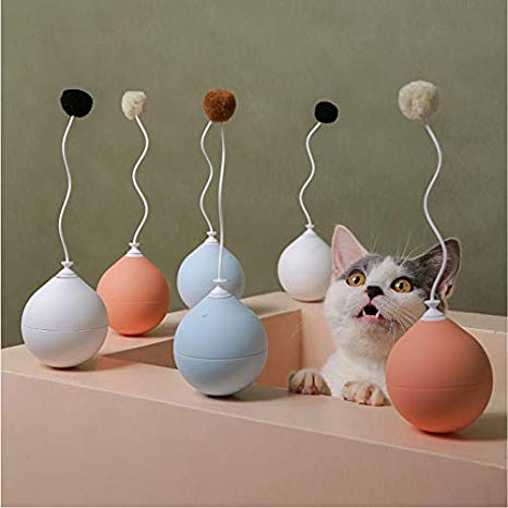 pidan Electronic Cat Toy Ball Feather Toy Self Rolling Ball A Good Playmate of Cat