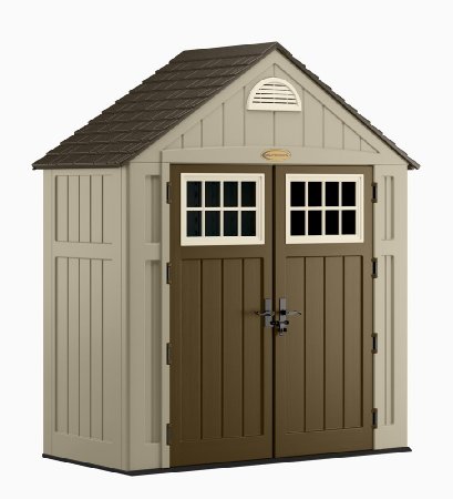 Suncast 7-1/2-Feet by 3-1/2-Feet Alpine Shed