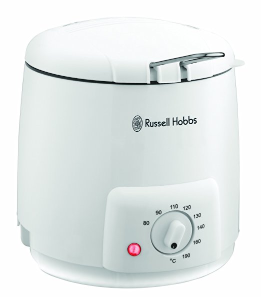 Russell Hobbs 18238 Compact Deep Fryer, 0.9 L - White