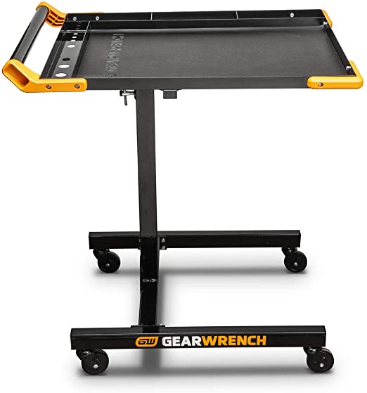 GearWrench Adjustable Height Mobile Work Table 35 to 48" - 83166, Multi