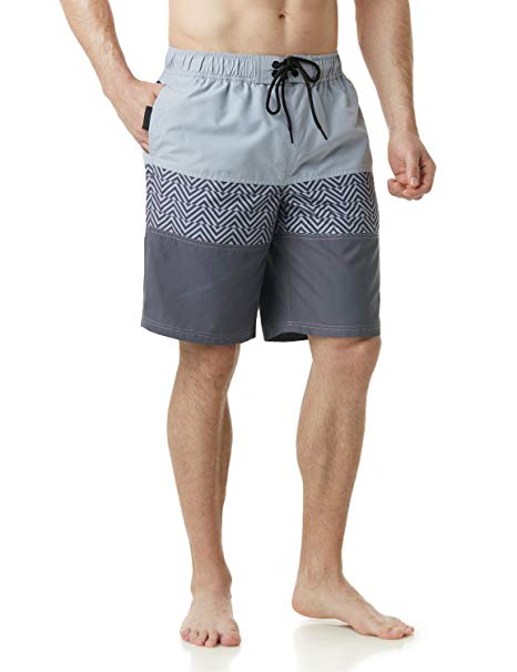 Tesla Men's Swimtrunks Quick Dry Water Beach MSB13/MSB02/MSB01