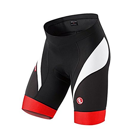 Eco-daily Men's 4D Padded Cycling Shorts Breathable Quick Dry Bike Bicycle Shorts