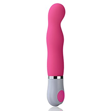 G.romatic 7 Modes Medical-grade Silica Vibrator for Couples Women G-spot Vibrater Clitoral Stimulate Toys (Rose Red)