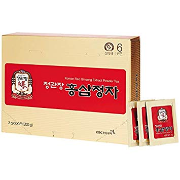KGC Cheong Kwan Jang Korean Red Ginseng Extract Powder Tea (3 gram x 100 bags)