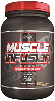 Nutrex Research Muscle infusion Chocolate, Peanut Butter Crunch, 2 Pound