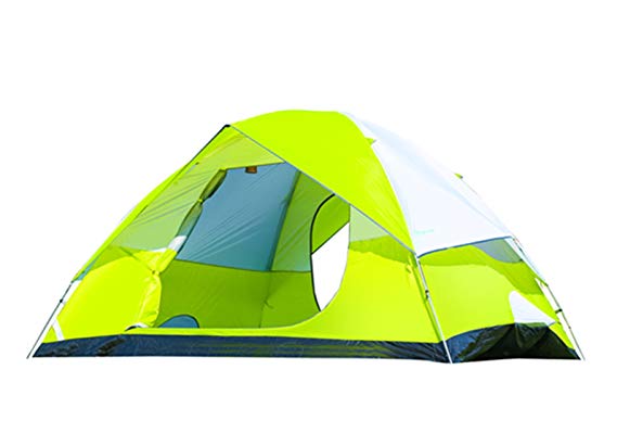 Skylink Backpacking Tent 2,4,6 Person Waterproof Family Hiking Tent 4 Season Tent For Camping Color Green With Carry Bag