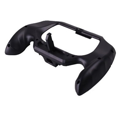 DHSHOP Black Replacement Trigger PS Vita Hand Grip Holder Cover Case for PS VITA 2000
