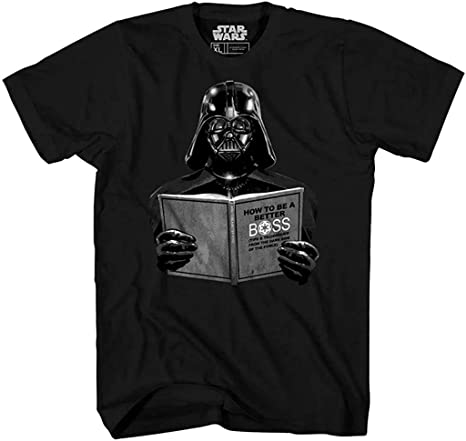 Star Wars Darth Vader Dark Side Empire Funny Humor Pun Adult Men's Graphic Tee T-Shirt