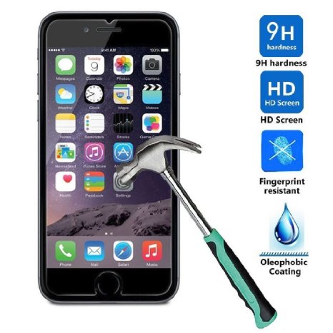 iPhone 6S 5 Pack Glass Screen Protector2win2buy 3D Touch Compatible 03mm 25D Tempered Glass Screen Protector For iPhone 6siPhone 6 47 inch