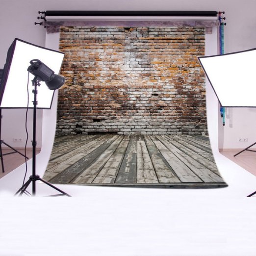 LB 8x8ft Brick Wall Poly Fabric Photo Backdrops Customized Studio Background Studio Props WF20