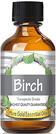 Pure Gold Birch Essential Oil, 100% Natural & Undiluted, 60ml