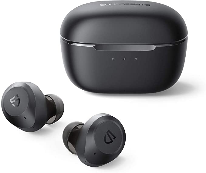 Wireless Earbuds SoundPEATS T2 Bluetooth Earphone Hybrid Active Noise Cancelling, ANC Earphones with Transparency Mode, Bluetooth 5.1 in-Ear Headphones, 30 Hours Playtime, USB-C Quick Charge, Stereo Sound, 12mm Driver