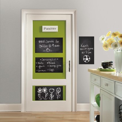 RoomMates RMK2747SLG Chalkboard Peel and Stick Wall Decals