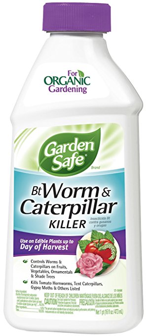Garden Safe Bt Worm & Caterpillar Killer (Concentrate) (HG-93190) (16 fl oz)