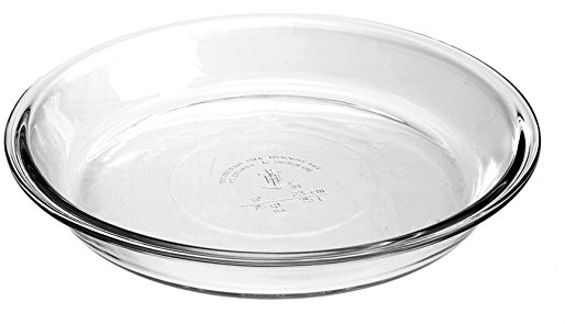 Pie Plate,2-Pc Set,9",Glass