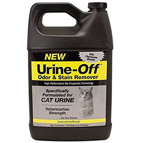 Urine Off Cat & Kitten Stain & Odor Remover Gallon