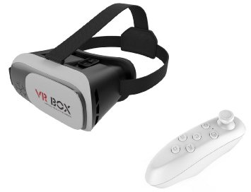 3D VR Virtual Reality Headset with bluetooh remote controller Fit for iPhone, Samsung, HTC, Huawei within 4.0-5.7inches