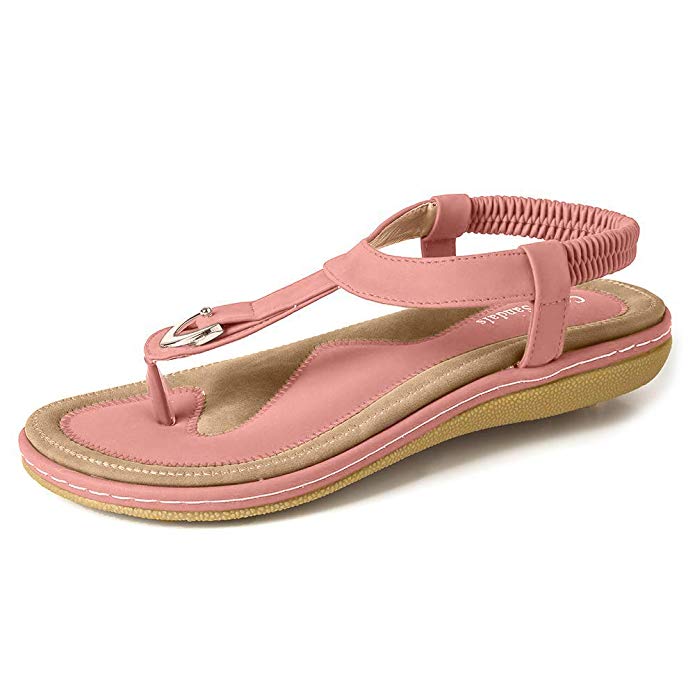 Freeship Deals Women's Comfy Sandals, Comfort Slip On Summer's Sandals