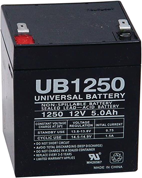 UPG UB1250 Sealed Lead Acid Batteries