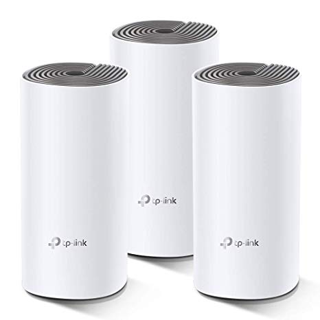 TP-Link Deco Whole Home Mesh WiFi System – AC1200 Fast Ethernet, 3-Pack (Deco E4)