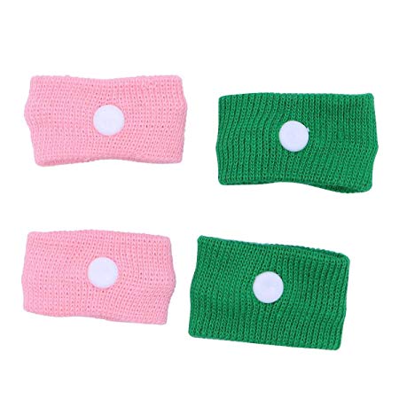 ROSENICE Sickness Bands Acupressure Bands 2 Pairs Anti-Nausea Relief Wristbands Motion Sick Car Flying Pregnancy Sea Trips(Random Color)