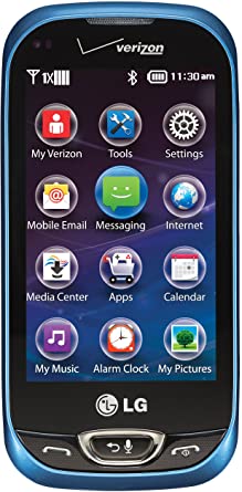 LG Extravert 2, Blue (Verizon Wireless)