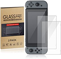 Nintendo Switch Screen Protector, Xpatee 2-Pack Tempered Glass Screen Protectors for Nintendo Switch 2017 with Lifetime Replacement Warranty