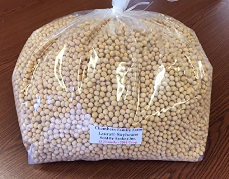 Laura Soybeans By Sanlinx - 13 Lbs New Crop Non-gmo From Iowa for Best Soy Milk