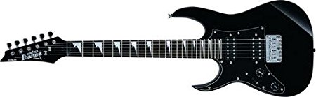 Ibanez GRGM21BKNL Mikro 3/4 Mini Left Handed Electric Guitar