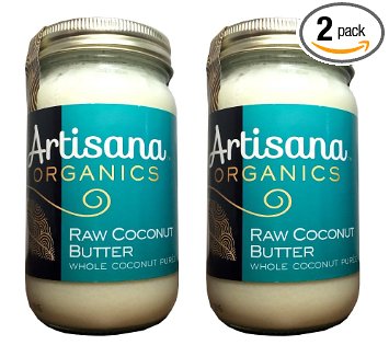 Artisana Organic Raw Coconut Butter - 14 oz (Pack of 2)