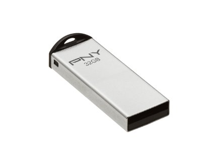 PNY Metal Attaché 32GB USB 2.0 Flash Drive - P-FDU32G/APPMT2-GE