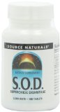 Source Naturals SOD 2000 Units 180 Tablets