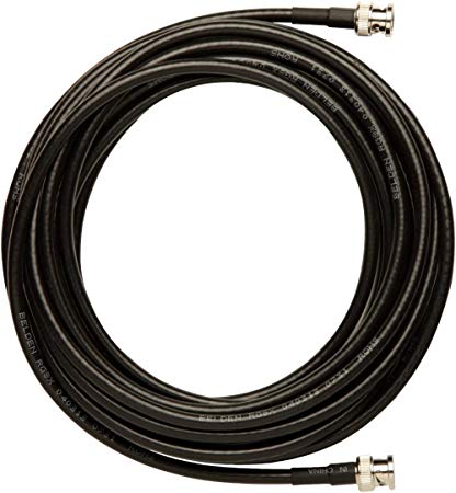 Shure - (UA825) 25' UHF Remote Antenna Extension Cable, BNC-BNC, RG8X/U Type