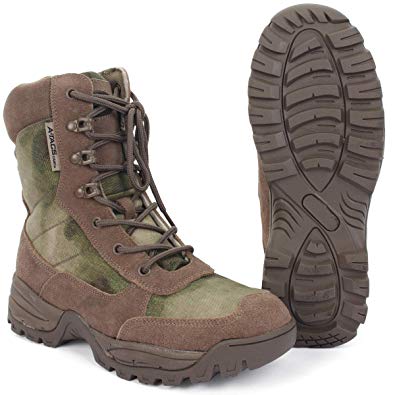 Mil-Tec Tactical Army Boots with Side Zip