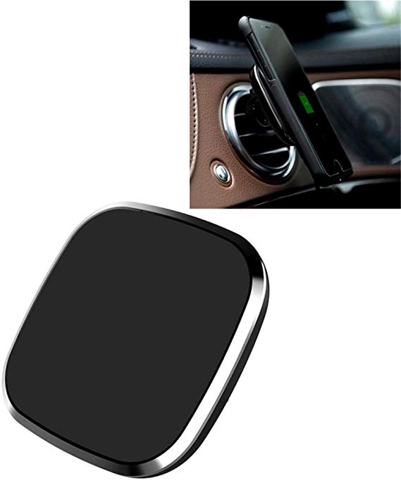 STKJ Car Magnetic Wireless Charger, Wireless Car Charger, Qi Fast Charging Auto Clamping Car Mount Air Vent Phone Holder