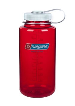 Nalgene Tritan Wide Mouth BPA-Free Water Bottle, 1-Quart