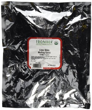 Frontier Natural Products Organic Cider Mate Mulling Spice -- 1 lb