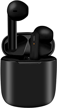 Wireless Earbuds Bluetooth 5.0 Headphones with 30H Cycle Playtime Built-in Mic IPX6 Waterproof Headsets with Charging Case for in-Ear Buds Stereo Earphones for Android etc