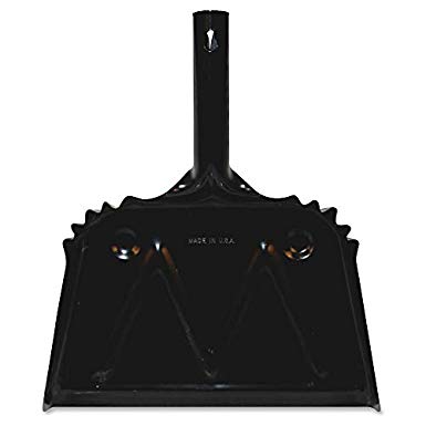 Genuine Joe Heavy-Duty Metal Dustpan 58143