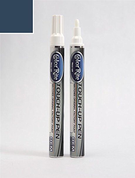 ColorRite Pen Pontiac Vibe Automotive Touch-up Paint - Dark Blue Metallic Clearcoat 62U/WA916K - Color Clearcoat Package