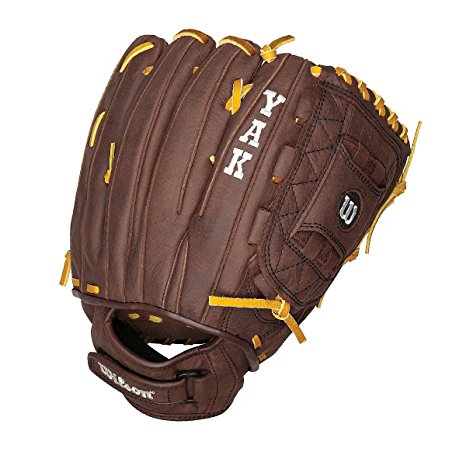 Wilson A1500FP12 Yak 12" Youth Softball Mitt Fastpitch Infield Glove RHT